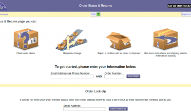 Order rock auto order status check