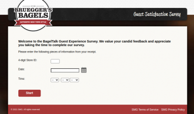 BagelTalk Guest Survey
