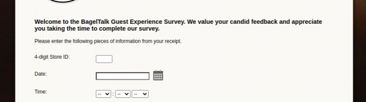 BagelTalk Guest Survey