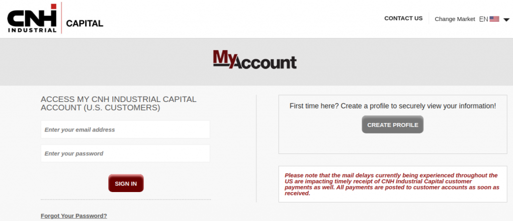 CNH Industrial Login