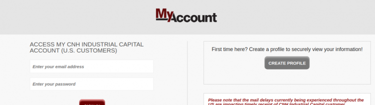 CNH Industrial Login