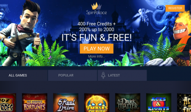 Spin Palace Casino Login