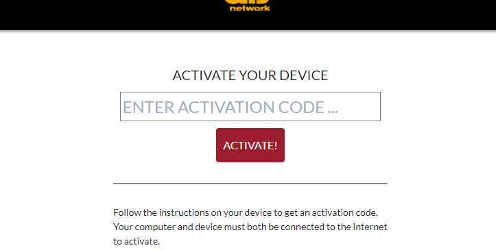 Activate DIY Network GO