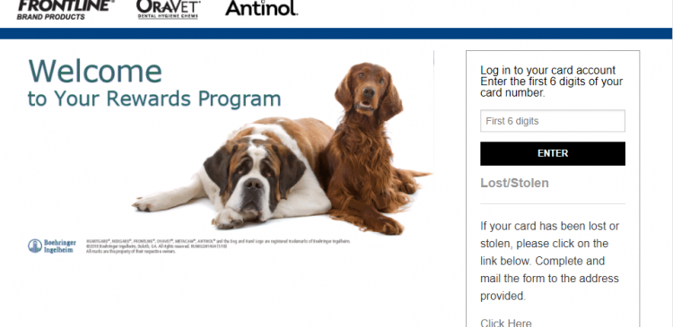 BI Pet Rebates Card Activate