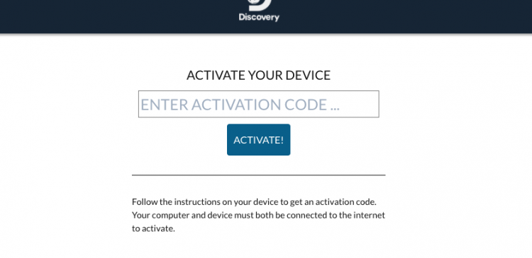 activate discovery go