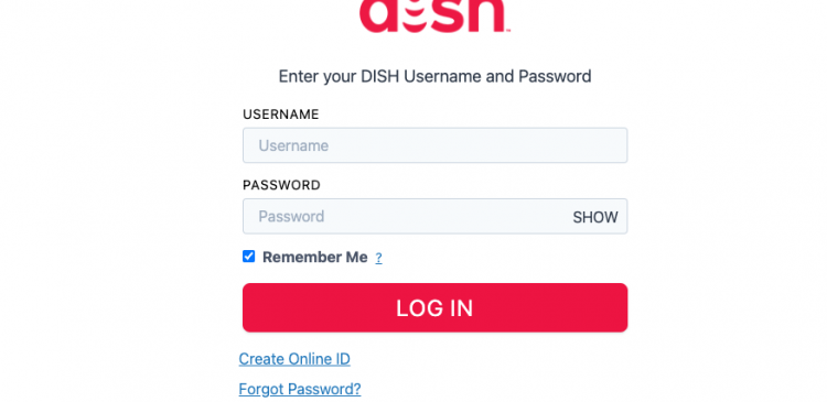dish anywhere login