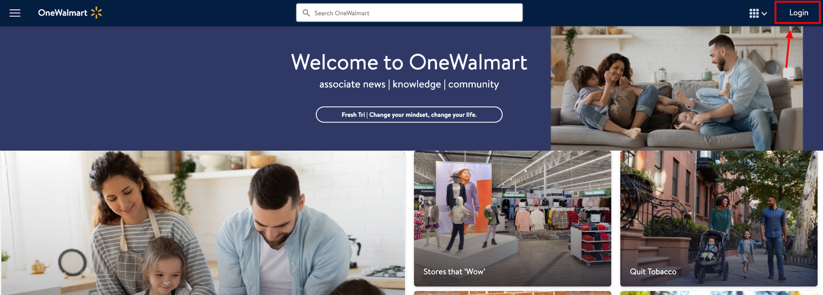 walmart one login