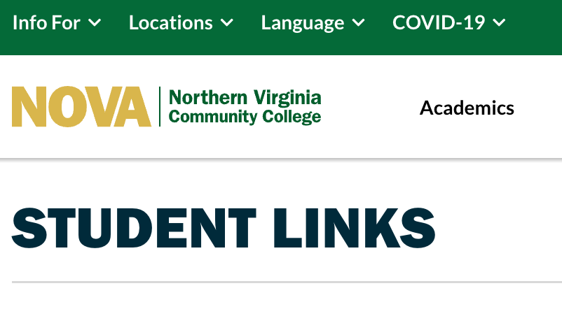 mynova login process