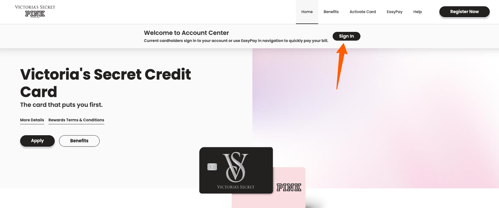 Victorias Secret Credit Card Login