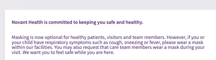 novant health care